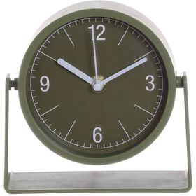Relógio Verde Com Base Kasa