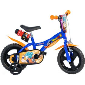 Bicicleta De Criança Com Garrafa 12'' 3-5 Anos Dragon Ball