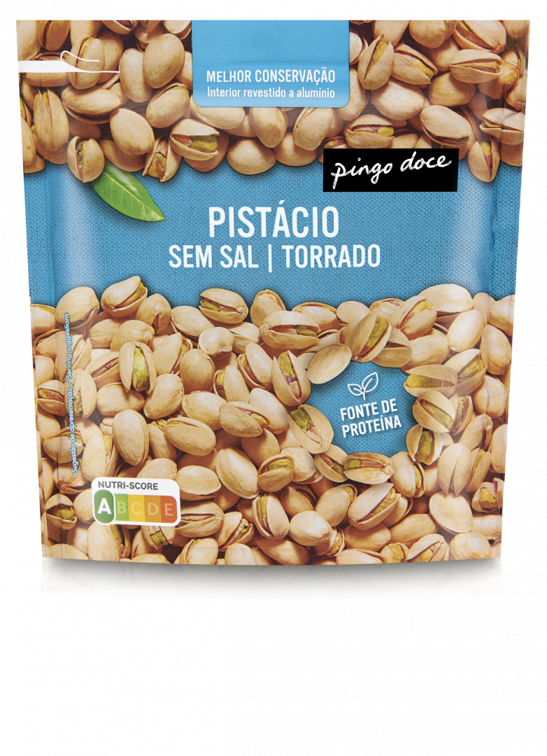 Pistáchio Torrado Sem Sal Pingo Doce 0.2Kg
