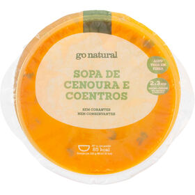 Sopa De Cenoura E Coentros Go Natural 400 gr