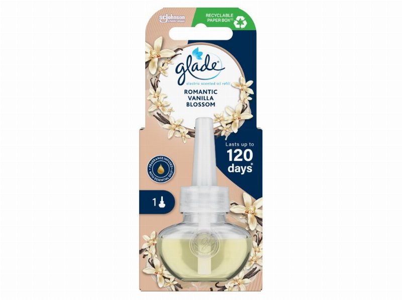 Ambientador Glade Eléctrico Recarga Vanilla 20 ml