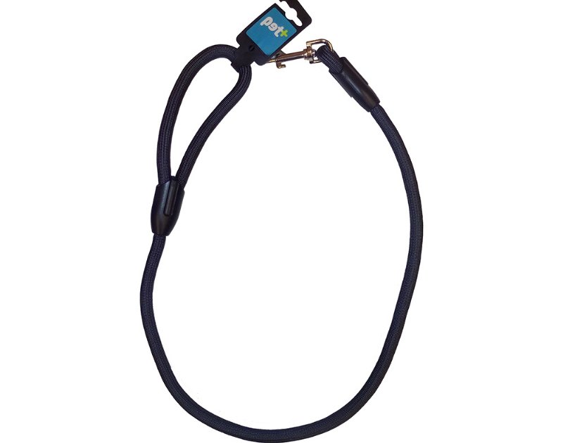 Trela Redonda Pawise Preto 13Mmx100Cm