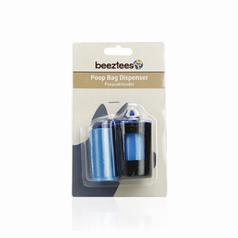 Beeztees Dispensador Para Sacos Dejectos Preto + 2 Rolos