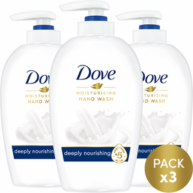 Sabonete Líquido Hidratante Dove 3 X 250 ml
