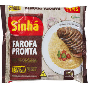 Farofa Pronta De Mandioca Sem Glúten Sinhá 250 gr