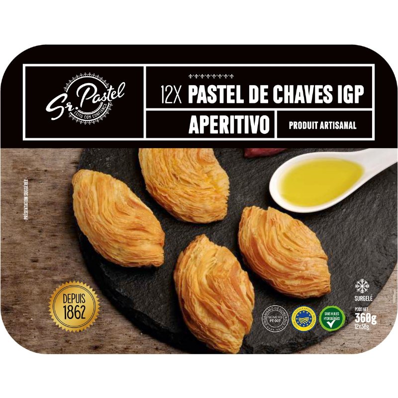 Mini Pastel De Chaves 12 Unidades 360 g