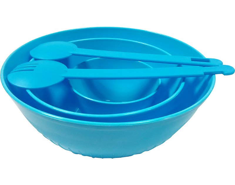 Saladeira Plástico 6.1 l Pack 3 Unidades