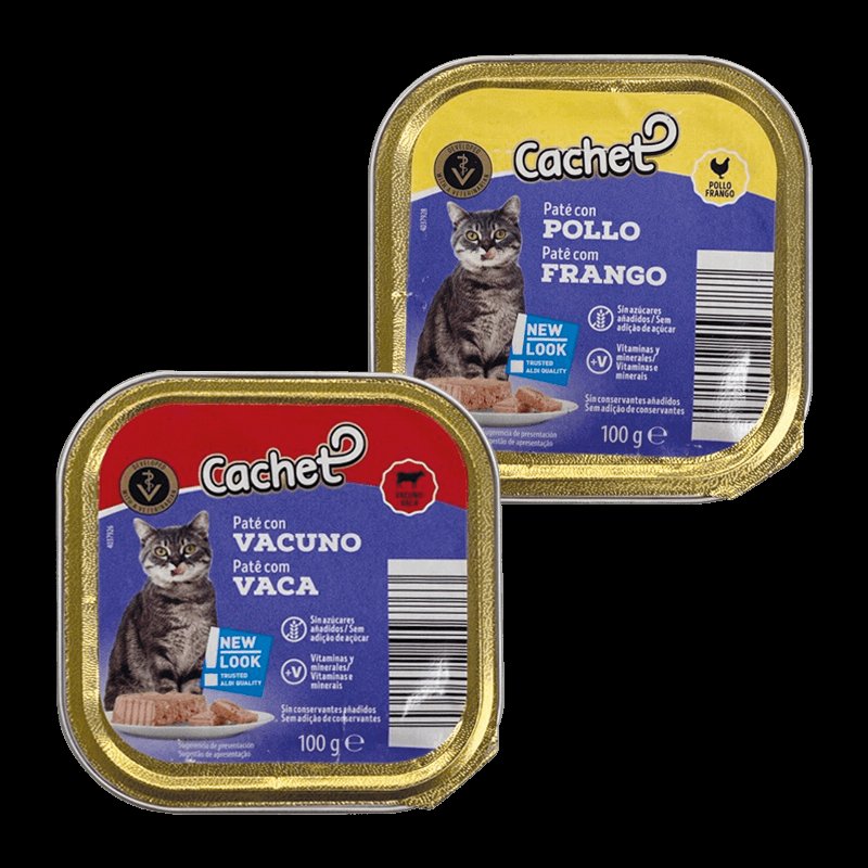 Comida Húmida Para Gato Em Terrina Sortido