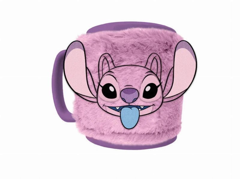 Caneca Felpuda Stitch - Angel