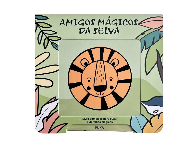 Livro Amigos Mágicos Da Selva