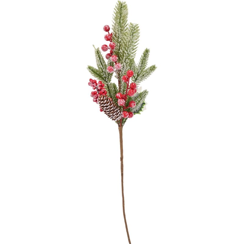 Haste Bagas Com Neve 52Cm Kasa