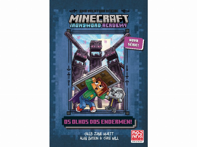 Livro Minecraftt- Ironsword Academy 4: Os Olhos Dos Enderm