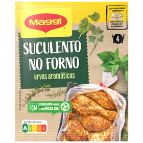 Molho Suculento Frango No Forno À Provençal Com Ervas Aromáticas Em Saqueta Maggi 28 gr