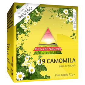 Infusão Nº19 Camomila Saquetas Raízes Da Natureza 10 Un