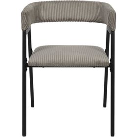 Conjunto De 2 Poltronas Taupe Scott