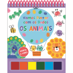 Vamos Pintar Com Os Dedos Os Animais