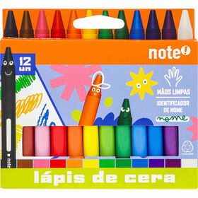 Conjunto 12 Lápis De Cera Note!