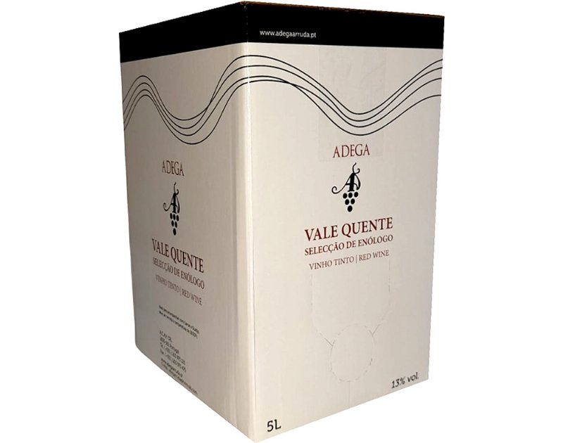 Vinho Tinto Vale Quente Bag In Box 5 l