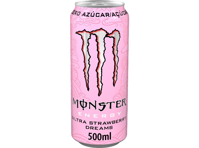 Bebida Energética Monster Ultra Strawberry Dreams 0.5 l(Sdr)