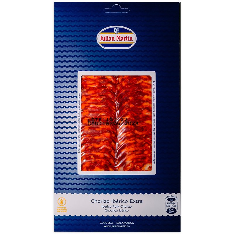 Chouriço Ibérico Fatiado 100 g