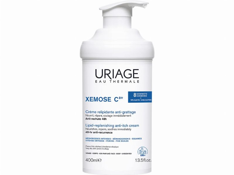 Creme Uriage Xémose Relipidante C8+ 400 ml