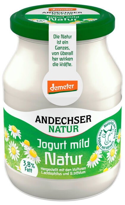 Iogurte Natural Biológico Andechser 0.5Kg