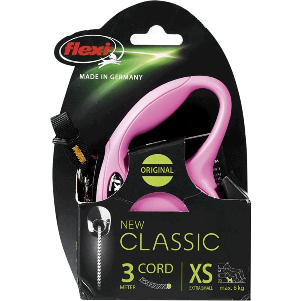 Trela Para Cão New Classic Com Corda 3 Metros Tamanho Xs 1 unidade