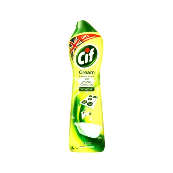 Creme Limpeza Limão Com Micro Cristais 500 ml Cif