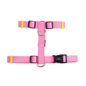 Arnês Para Cão 15 Mm 24-38 Cm Rosa S Lupi Linx 1 Un