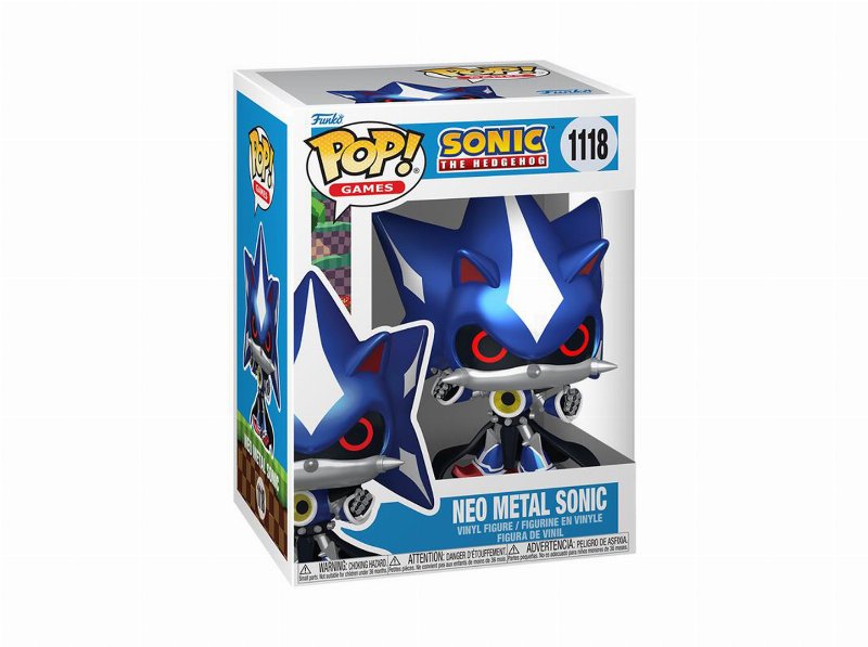 Figura Funko Pop! Games: Sonic- Neo Metal Sonic