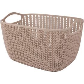 Cesto Roupa Retangular Entrançado Kasa