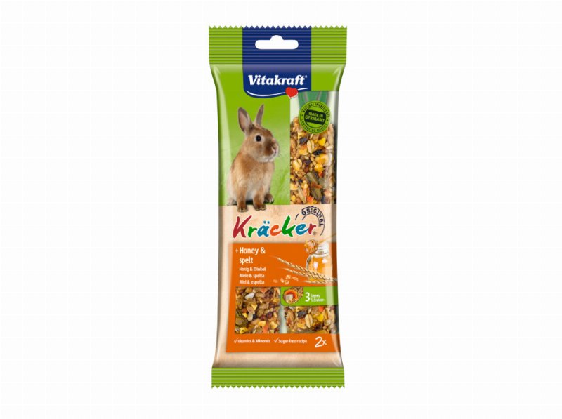 Barritas Para Coelho Anão Vitakraft Mel Pack 2 Unidades