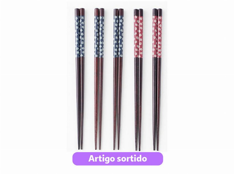 Pauzinhos Em Madeira Actuel 24Cm Modelos Sortidos