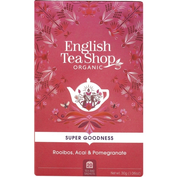 Infusão De Rooibos, Açaí E Romã Biológica 30 g