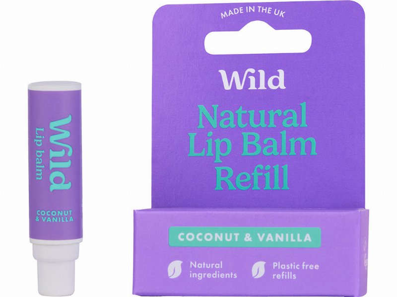 Bálsamo Labial Wild Recarga Coco E Baunilha 45 g