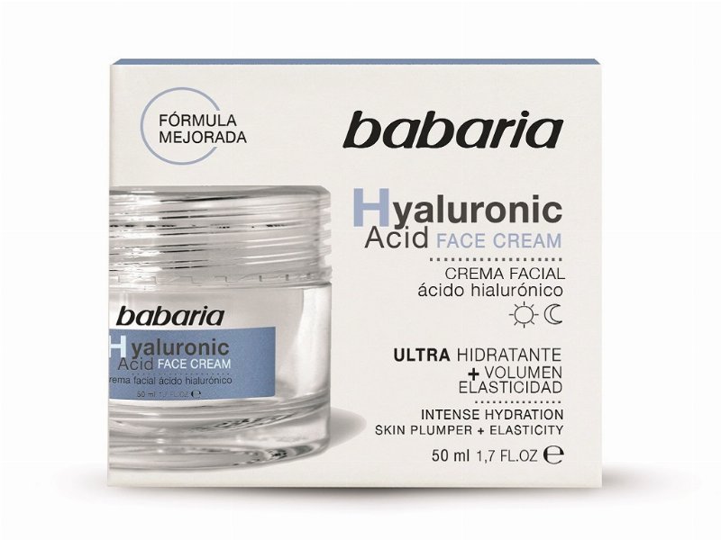 Creme Facial Ácido Hialurónico Babaria 50 ml