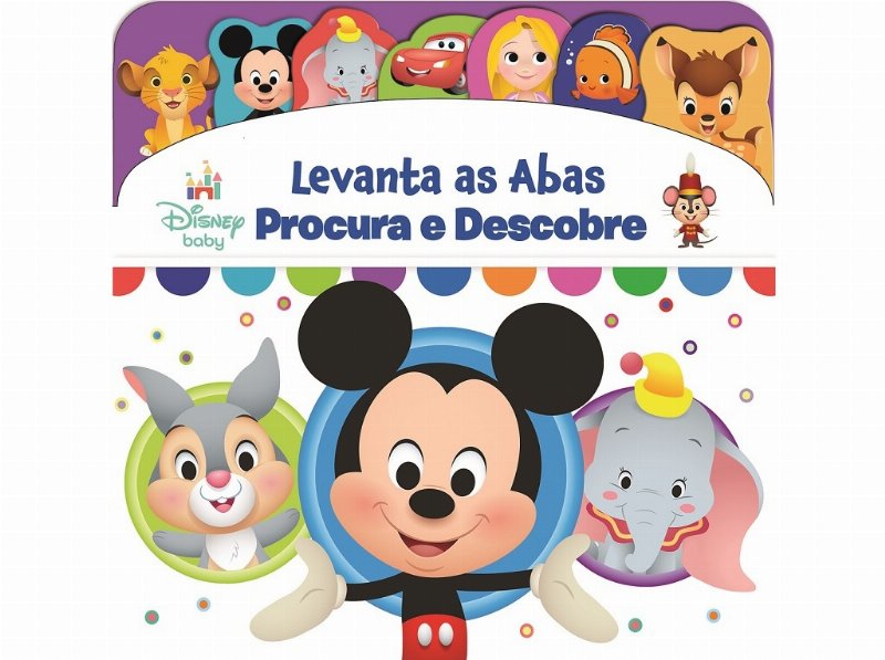 Livro Disney Baby - Levanta As Abas - Disney Baby