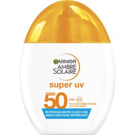 Protetor Solar Rosto Fluído Super Uv Fps 50 Garnier Ambre Solaire  40 ml