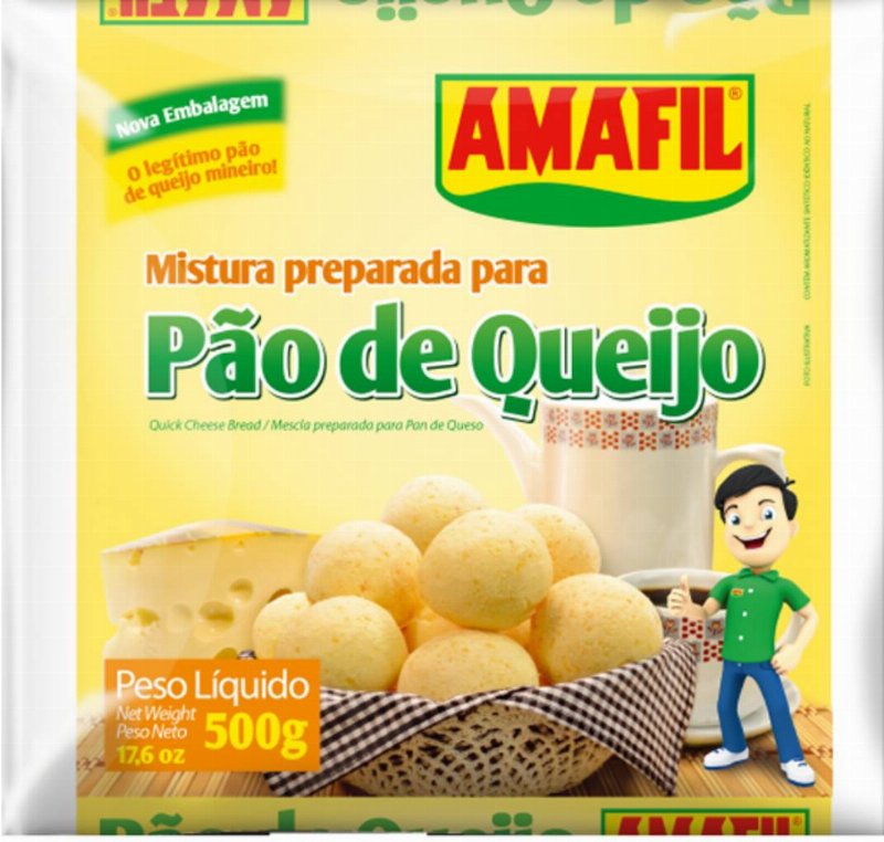 Mistura Preparada Amafil Para Pão De Queijo 500 g