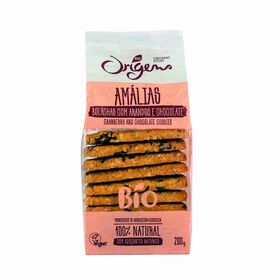 Bolachas Amálias Com Arandos E Chocolates Origens Bio 200 gr