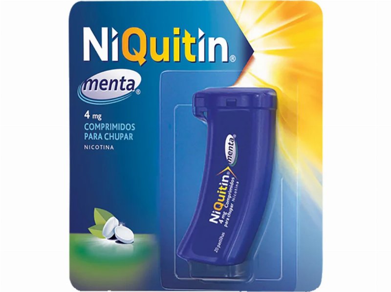 Pastilhas Niquitin Menta 4Mg 20Un
