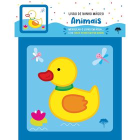Livro De Banho Mágico - Animais