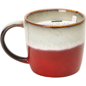 Vela Em Caneca Com Asa 200 g Reativa Bordô Kasa