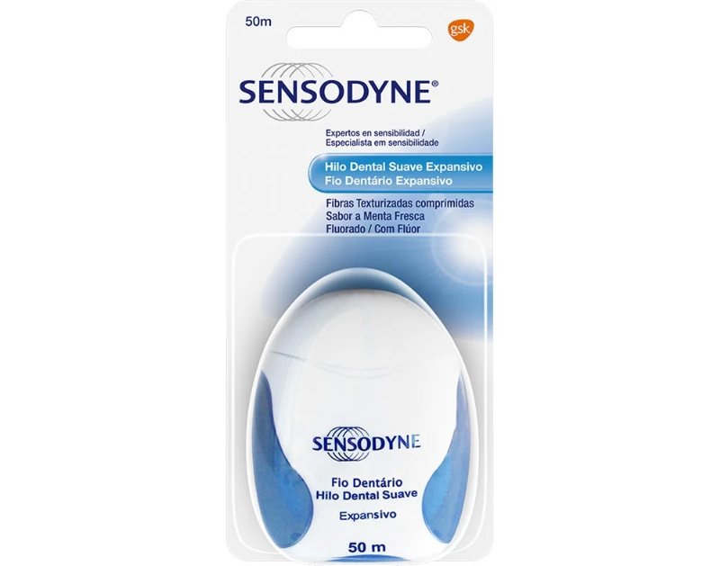 Fio Dentário Expansivo Sensodyne 50Mt