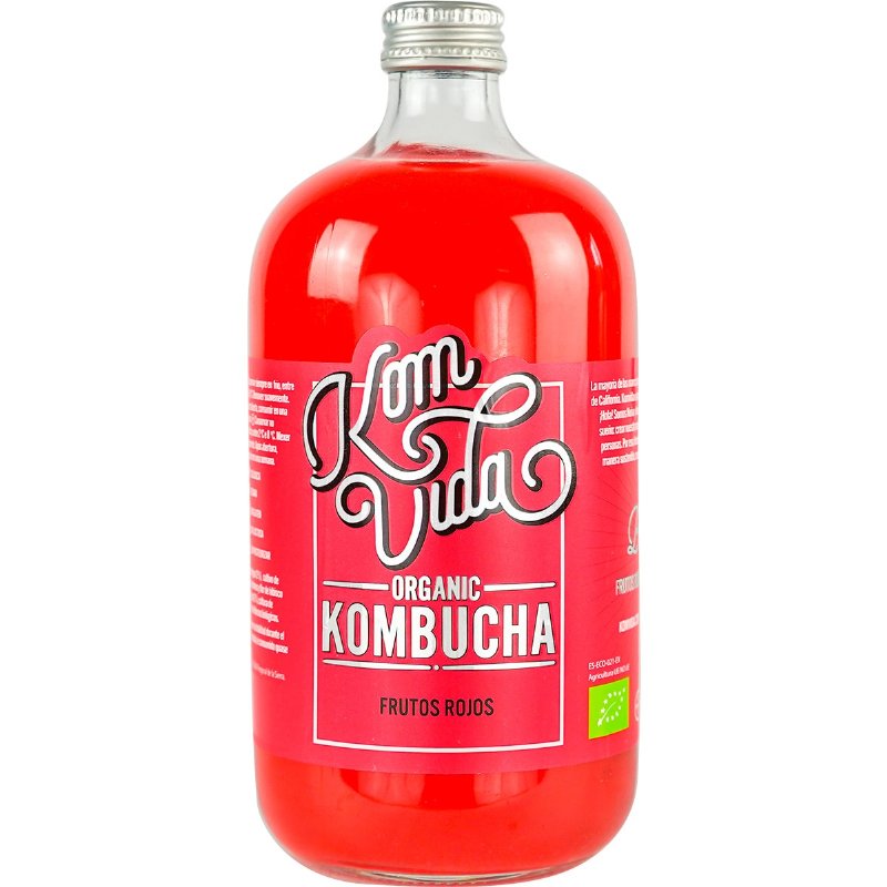 Bebida De Chá Fermentado Frutos Vermelhos Bio 750 ml