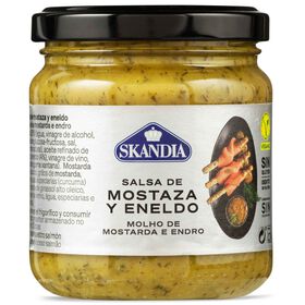 Molho De Mostarda E Endro Skandia 200 gr