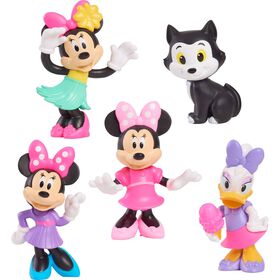Disney - Pack 5 Figuras Básicas Minnie