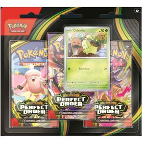 Pokémon – Cartas Tcg: Pack 3 Blisters Perfect Order