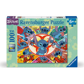 Ravensburger - Puzzle Disney Stitch Xxl 100 Peças