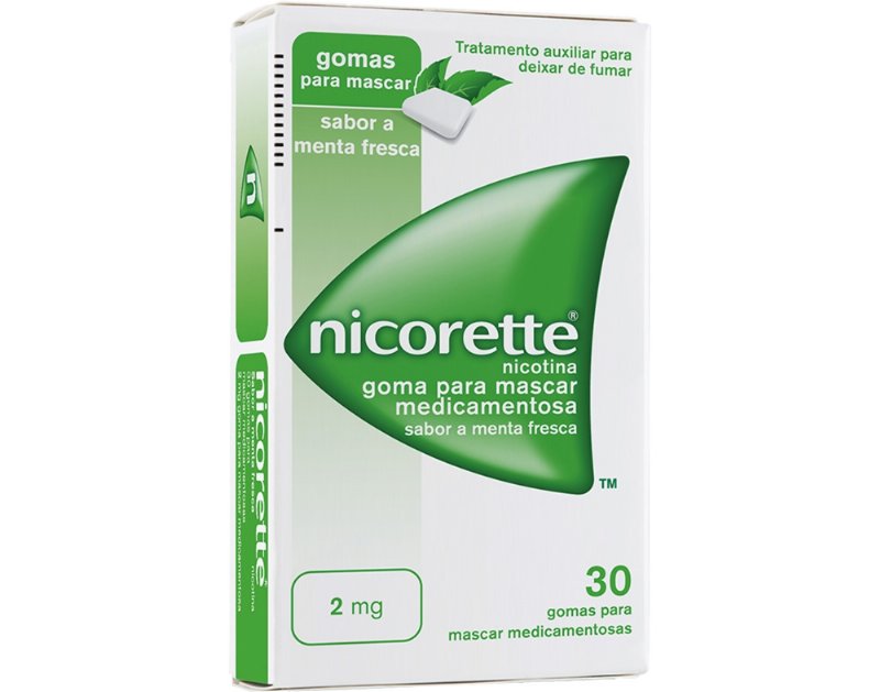 Gomas Nicorette Menta Fresca 2Mg 30Un